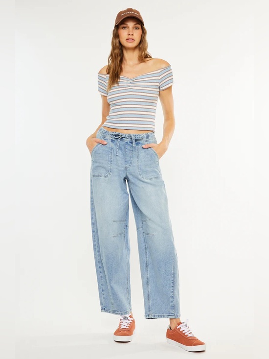 KanCan Denim - KANCAN Starlet Horseshoe - Baggy Fit with Comfort Stretch